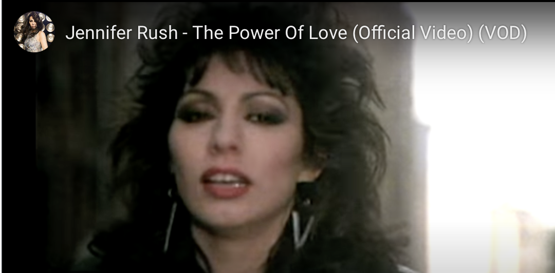 Llun o Jennifer Rush - The Power Of Love fidio cerddoriaeth.